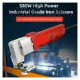 thumbnail image 3 of Electric Scissor Metal Sheet Cutter 580W 2.5mm Cutting Capacity Secateurs Metal Cutter Metal Shear Snip For Iron Metal Board, 3 of 8