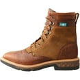 thumbnail image 4 of Twisted X Men's 8" CellStretch Lacer - Casual Western Boots for Men, Distressed Saddle & Cognac - Waterproof, 8.5 EE, 4 of 6