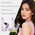 thumbnail image 2 of 2026 Upgrade Dual-Ended Winged Eyeliner Tool, Waterproof & Smudge Resistant, All-Day Wear Makeup, Matte Finish, Liquid Eyeliner for Beginners, 2.1ml, 2 of 7