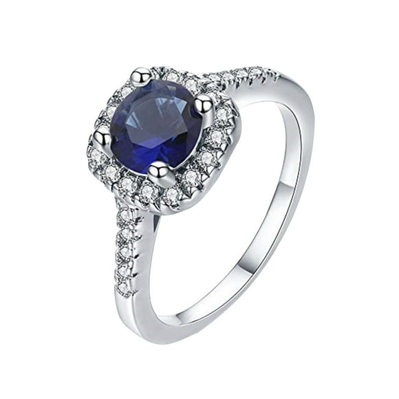 Anillos para mujer, regalos para mujer, aleación de imitación de diamantes de imitación brillantes, accesorios de joyería, regalo personalizado, cumpleaños, San Valentín, aniversario, anillo de aleaci