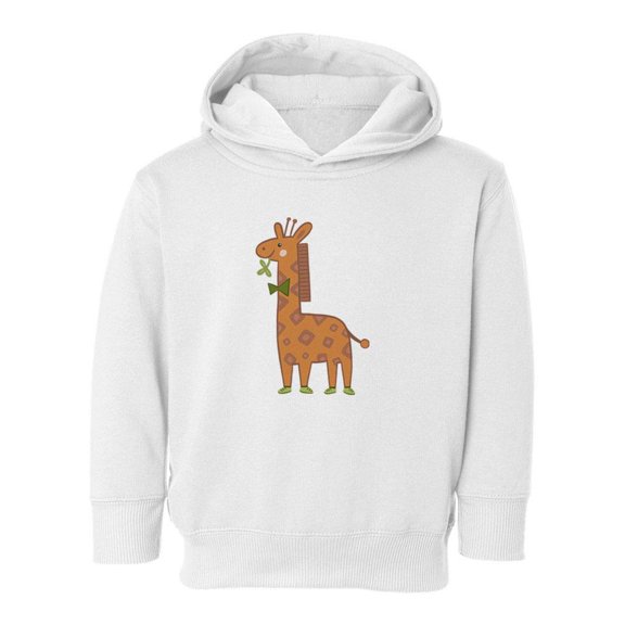 Giraffe With Tie Hoodie Toddler -Image by Shutterstock, 4 Toddler