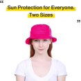 thumbnail image 2 of ORUYROP Unisex Washed Cotton Bucket Hat Summer Outdoor Cap, 2 of 5