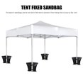 thumbnail image 3 of Camping 2x tienda de campaña al aire libre bolsa de arena ponderada tienda a prueba de viento peso de la pierna del dosel Tmvgtek Deportes Acuáticos, 3 of 8
