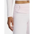 thumbnail image 4 of Madden NYC Women’s Heart Flare Pants, 31'' Inseam, Sizes XXS-XXL, 4 of 5