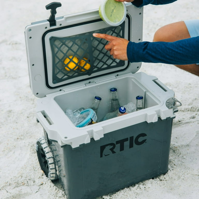 RTIC 22 QT Wheeled Hard-Sided Cooler, Fits 28 Cans or 6 Wine