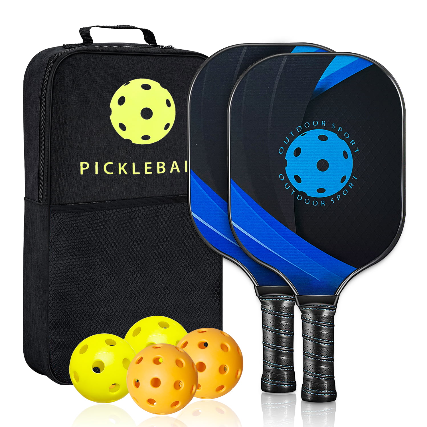 Pack of 4 Pickleball Paddle Cover Neoprene Lightweight Sports Accessories 