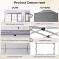 thumbnail image 2 of LAUSAINT HOME 20x30 ft Party Tent, Waterproof Heavy-Duty Event Shelter with Removable Sidewalls for Backyard Parties, Birthday & Camping, 2 of 12