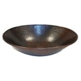 thumbnail image 2 of 17.5 Oval Copper Bath Sink Hand Hammered, 2 of 4