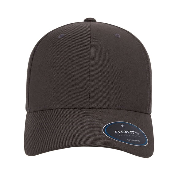 Yupoong 6110NU Flexfit Nu Adjustable Cap - DARK GREY - OS