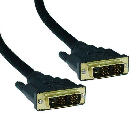 DVI-D / DVI-D Single Link Cable, Black, 1 Meter (3.3 ft) - 10V1-05301BK