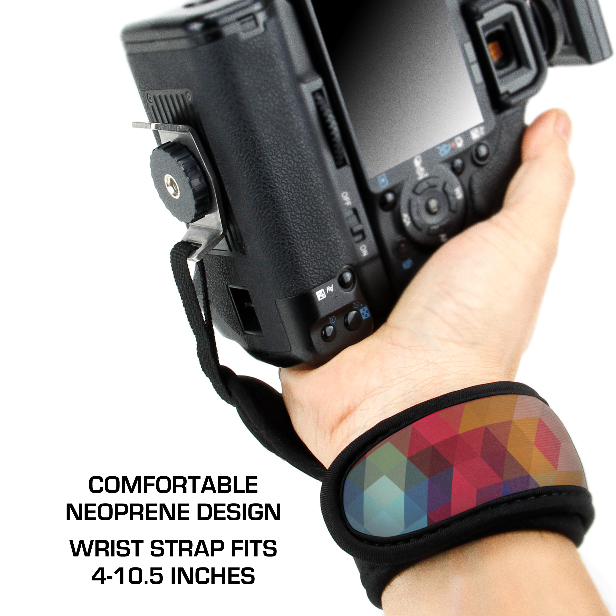 USA GEAR Professional Camera Grip Hand Strap - image 5 of 9