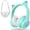 Green, variant on LOBKIN Kids Bluetooth Headphones Safe Listening for Girls, Boys, Children with 94dB Volume-Limiting, Wireless Headphones for School, Tablet, Green