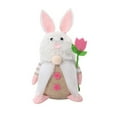 thumbnail image 1 of Cute Easter Bunny Plush Ornament Create Happy Easter Atmosphere for Table Home Festive Decor, 1 of 2