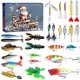 thumbnail image 2 of Set de pesca Set Calendario de Adviento de Navidad Set de Navidad para amantes de la pesca a ciegas B, 2 of 7