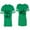 Men Green / Women Green, variant on If Lost Return To Mary I am Mary Matching Couple Cotton Jerseys (Men Green / Women Black) (Men S / Women S)