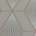 thumbnail image 4 of Glitter Diamond Geo Taupe and Rose Gold Wallpaper, 4 of 4