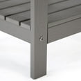 thumbnail image 4 of Table d’appoint Backyard Lifestyles polycarbonate – gris clair, table de patio intérieure et extérieure, 4 of 4
