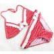 thumbnail image 1 of Bañador de dos piezas para niñas, traje de baño bonito para niños, trajes de Bikini de Princesa a cuadros para Niñas Grandes de 6 a 16 años, 1 of 5