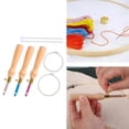 thumbnail image 4 of GUOOL Ensemble d'Aiguilles à Poinçon pour Applique 1 Ensemble de Stylets à Broder pour Débutants, 4 of 8