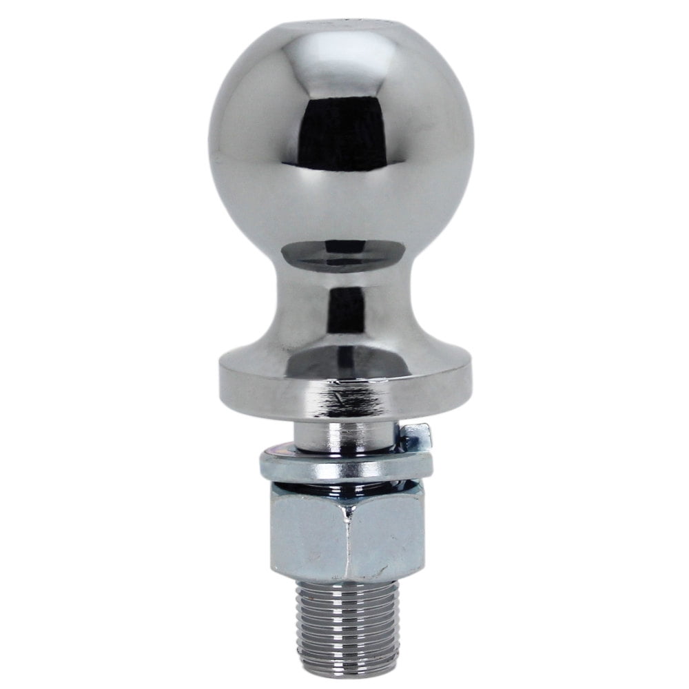 2000-Lb 5/8in Ultra-Tow Chrome-Plated Hitch Ball x 1 3/4in.L Shank 1 7/8in Capacity Dia Ball 