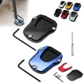 thumbnail image 1 of Motorcycle Kickstand Pad,Motorcycle Kickstand Shoe,Motorcycle Kickstand Plate,Motorcycle Kickstand Foot Side Stand Extension Pad Support Plate,Kickstand Foot Plate Extender Accessories (2pcsA), 1 of 7