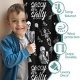 thumbnail image 3 of Blackout Kids Curtains,Halloween Skeleton Fun Pattern Childrens Insulated Curtains Set Of 2,Bedroom Essentials,Toddler Room Decor 52"x63", 3 of 5