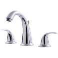 thumbnail image 1 of Ultra Faucets UF55010 Chrome Deux Poignées Lavabo Robinet Répandu, 1 of 1