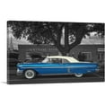 thumbnail image 1 of ARTCANVAS Blue Vintage Car Canvas Art Print - Size: 18" x 12" (1.50" Deep), 1 of 9