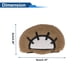 thumbnail image 4 of Accesorios para Casco de Motocicleta Decoración Orejas de Panda Rojo para Cascos de Motocicleta Bicicleta Esquí Caqui Piel Sintética Adhesivo 2 Conjuntos, 4 of 6