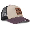 thumbnail image 2 of Gorra Trucker Negra con Parche de Cuero Ajustable para Papá, 2 of 3