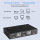 thumbnail image 2 of Conmutador Dvi Kvm De 2 Puertos Conmutador Kvm De Alto Rendimiento Para 2 Pc Compartir 1 Monitor Conmutador Kvm De Dos Puertos Ampliamente Compatible Con Controlador Para La Oficina En El Hogar Vogacara EL010202-00, 2 of 6