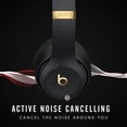 thumbnail image 4 of Restored Beats Studio3 Wireless Noise Cancelling Over-Ear Headphones - W1 Chip, Class 1 Bluetooth, 22 Hours of Listening Time, Built-In Microphone - (Midnight Black), 4 of 9