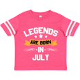 thumbnail image 3 of Inktastic Legends Are Born in July Boys or Girls Toddler T-Shirt, 3 of 5