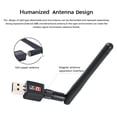 thumbnail image 2 of Adaptador WiFi USB, adaptador de red inalámbrica PIX-LINK 150M para PC, Dongle WiFi compatible con Windows, Mac OS, Linux, 2 of 5