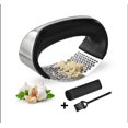 thumbnail image 1 of Stainless steel garlic press, easy to clean, 1 of 5