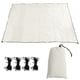 thumbnail image 1 of Toldo para sombrilla, toldo de lona de acero inoxidable, toldo rectangular con apariencia llamativa, 1 of 8