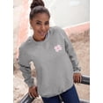 thumbnail image 2 of Candy Bandages W Face Sweatshirt Women -Image by Shutterstock, Female 4X-Large, 2 of 4