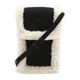 thumbnail image 1 of Bolso de mujer, otoño e invierno, nuevo bolso de cuero genuino para mujer, mini bolso de felpa de cordero para teléfono móvil, bolso de hombro tipo bandolera, 1 of 3