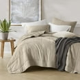 thumbnail image 3 of Regency Heights Lightweight Quilt Sets , 3 Piece Soft Bedding Sets, Full/Queen Coverlet Set with Pillow Shams, Neutral, 3 of 7
