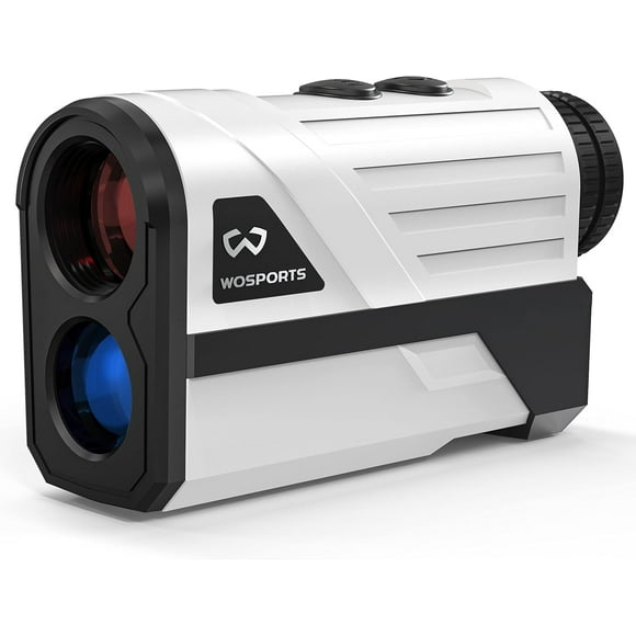 Wosports Golf Rangefinder, 800 Yards Laser Distance Finder with Slope, Flag-Lock with Vibration Distance/Speed/Angle Measurement, Upgraded Battery Cover