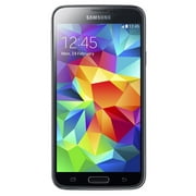 Angle View: Samsung Galaxy S5 G900A 16GB Unlocked Smartphone, Black