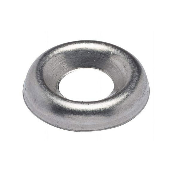 Bolt Dropper #10 (100pc) Washers, Stainless Cup Countersunk Finish