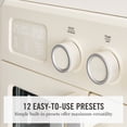 thumbnail image 3 of Martha Stewart 34 QT French Door Air Fryer Toaster Oven, Countertop Convection, 12-in-1, Linen Cream, 3 of 9