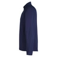 thumbnail image 6 of CORE365 CE418 Men's Origin Performance Pique Quarter-Zip Pullover-Classic Navy Heather/ Carbon-XL, 6 of 6