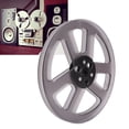 thumbnail image 1 of Empty Tape Reel, 1/4 7 Inch Take Up Reel, 6 Holes NAB Hub, Replacement Opening Machine Part for , ReVox Studer, 1 of 7