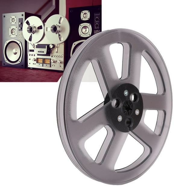 Empty Tape Reel, 1/4 7 Inch Take Up Reel, 6 Holes NAB Hub, Replacement Opening Machine Part for , ReVox Studer