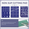 thumbnail image 2 of BRIGHTFUFU 2Pcs Paper Cutting Mat for Professionals Green PP Protect Countertop Light Weight, 2 of 7
