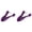 Purple*2, variant on 2Pcs Cherry Pitter, Heavy-Duty Stainless Steel Olive And Cherry Pitters Corer Tool with Space-Saving Lock Design, Multi-Function Cherries Stoner Seed Remover Tool for Making Jam(Purple*2)