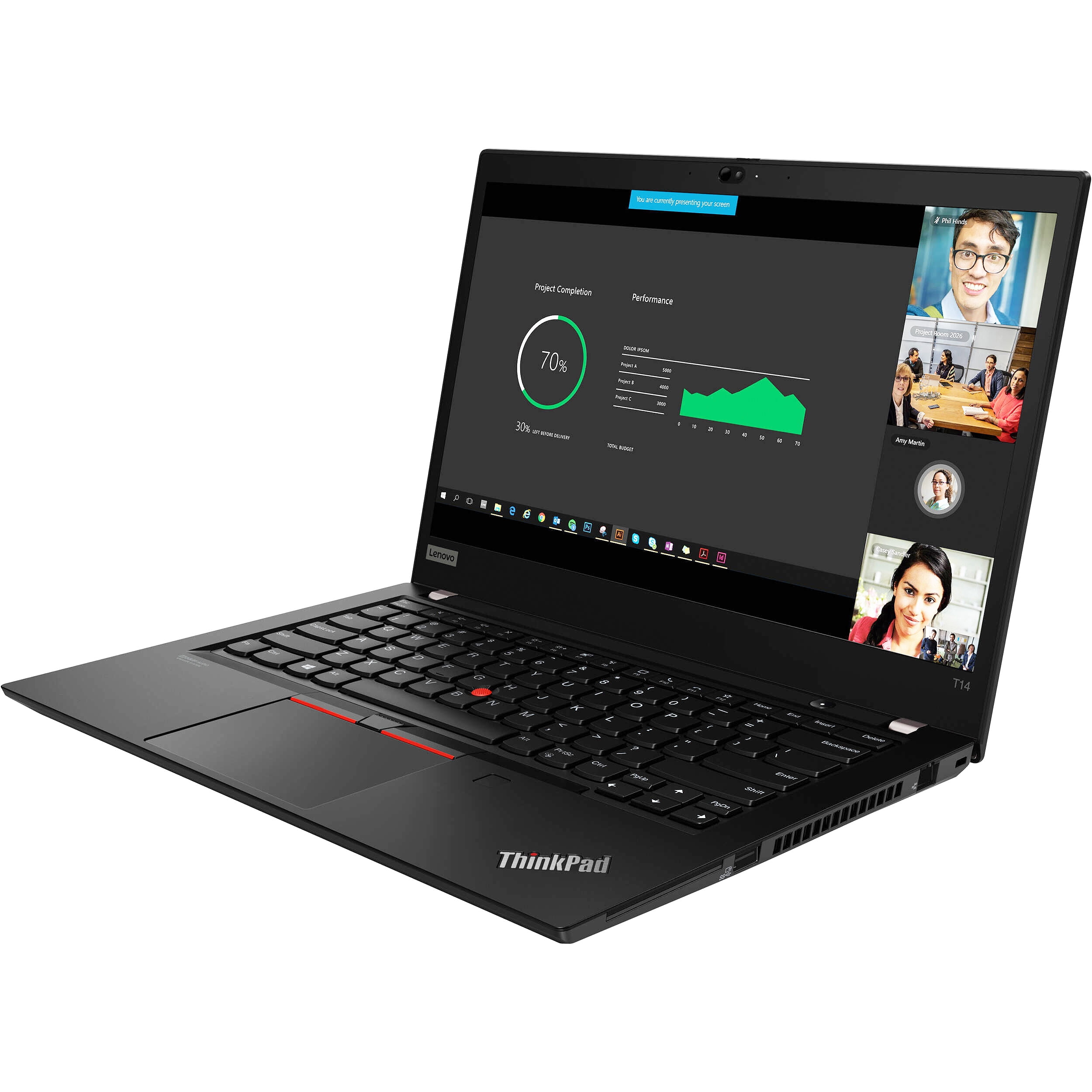 Lenovo Thinkpad T14 Intel i5-10310U 512GB SSD 16GB Windows 11 Laptop Notebook PC