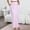 Purple, variant on BUIGTTKLOP Women's Satin Midi Skirt Elastic High Waisted A Line Spring Summer Flowy Silk Long Skirts for Women